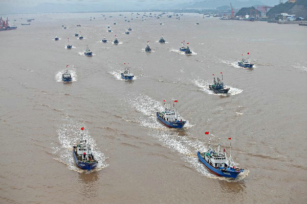 ԭ����D�����A����Ƭ���_�ݣ��㽭����2014��9��16�� �|�������ݝO�Y(ji��)�� �O���P(y��ng)���뺣 9��16�����㽭�_���к��T�ۿڵĝO����Ⱥ�Y(ji��)�(du��)��x�O�۳������~����(d��ng)������12�c(di��n)�������������µĖ|�������ݝO����ʽ�Y(ji��)�����㽭��ɽ���������_�ݵȵصĝO�������P(y��ng)���뺣��������ǧ��������ε����^�����A��l(f��)����٩�� �z��